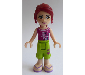 LEGO Mia con Lime Pantaloni e Magenta Sleeveless Superiore Minifigure