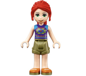 LEGO Mia with Purple Geometric Top Minifigure