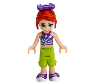 LEGO Mia con Viola Occhiali da sole e Superiore Minifigure