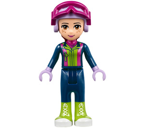 LEGO Mia avec Ski Tenue Minifigurine