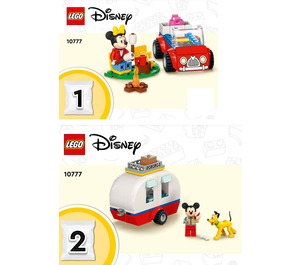 LEGO Mickey and Minnie's Camping Trip Set 10777 Instructions