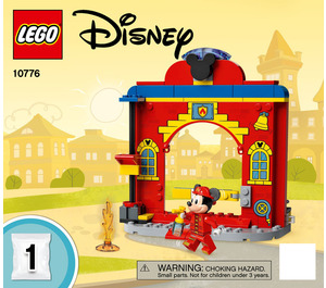 LEGO Mickey & Friends Fire Truck & Station Set 10776 Instructions