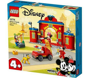 LEGO Mickey & Friends Feu Truck & Station 10776 Packaging