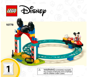 LEGO Mickey, Minnie and Goofy's Fairground Fun 10778 Byggeinstruksjoner