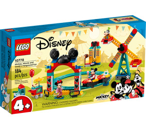 LEGO Mickey, Minnie and Goofy's Fairground Fun Set 10778 Packaging