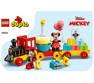 LEGO Mickey & Minnie Birthday Train 10941 Instructions