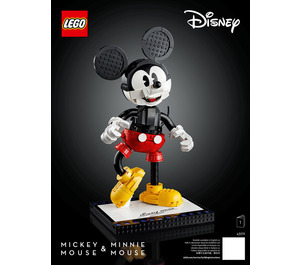 LEGO Mickey Mouse and Minnie Mouse Buildable Characters  43179 Instruktioner