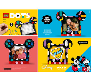 LEGO Mickey Mouse & Minnie Mouse Back-to-School Project Box Set 41964 Instructions