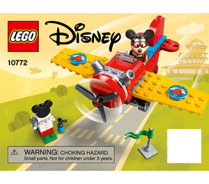LEGO Mickey Mouse's Hélice Avion 10772 Instructions
