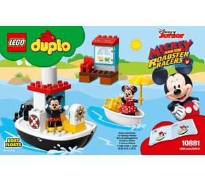 LEGO Mickey's Boat Set 10881 Instructions