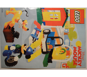 LEGO Mickey's Car Garage Set 4166 Instructions