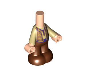 LEGO Micro Körper mit Trousers mit Tan Kristoff Vest (66409)