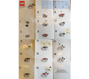 LEGO Micro Ghost Set TRUGHOST Instructions