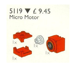 LEGO Micro Motor 9V Set 5119