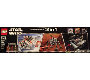 LEGO Microfighter 3 in 1 Super Pack Set 66533