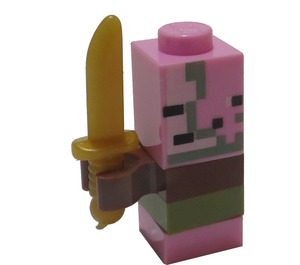 LEGO Micromob Zombie Pigman Minifigura