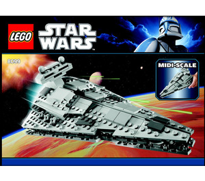 LEGO Midi-scale Imperial Star Destroyer 8099 Instructions