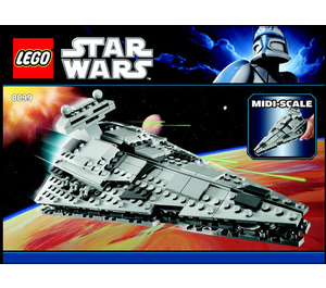 LEGO Midi-scale Imperial Star Destroyer 8099 Instruktioner