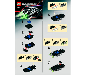 LEGO Midnight Streak 8149 Instructions