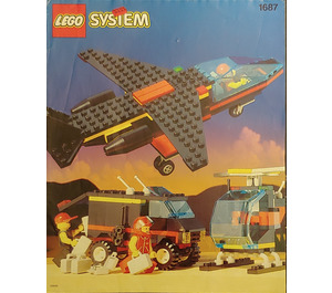 LEGO Midnight Transport Set 1687 Instructions