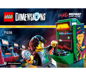 LEGO Midway Arcade Level Pack Set 71235 Instructions