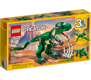 LEGO Mighty Dinosaurs 31058 Packaging
