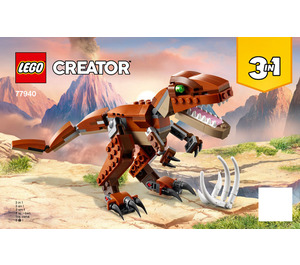 LEGO Mighty Dinosaurs Set 77940 Instructions