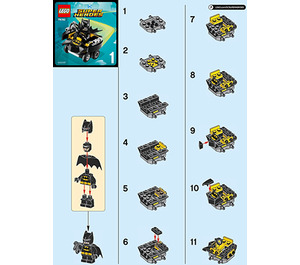 LEGO Mighty Micros: Batman vs. Harley Quinn Set 76092 Instructions