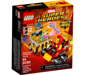 LEGO Mighty Micros: Iron Man vs. Thanos Set 76072 Packaging