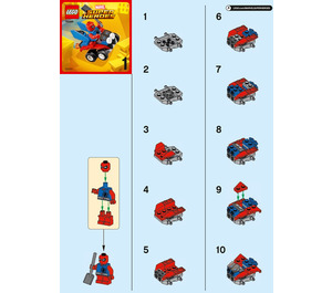 LEGO Mighty Micros: Scarlet Spider vs. Sandman 76089 Instrucciones