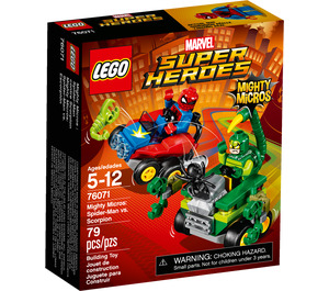 LEGO Mighty Micros: Spider-Man vs. Scorpion Set 76071 Packaging