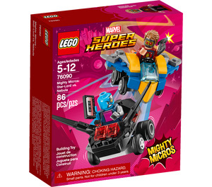 LEGO Mighty Micros: Star-Lord vs. Nebula Set 76090 Packaging