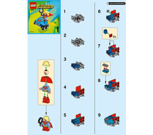 LEGO Mighty Micros: Supergirl vs. Brainiac Set 76094 Instructions