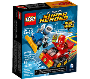 LEGO Mighty Micros: The Flash vs. Captain Cold Set 76063 Packaging