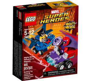 LEGO Mighty Micros: Wolverine vs. Magneto 76073 Packaging