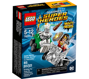 LEGO Mighty Micros: Wonder Woman vs. Doomsday Set 76070 Packaging