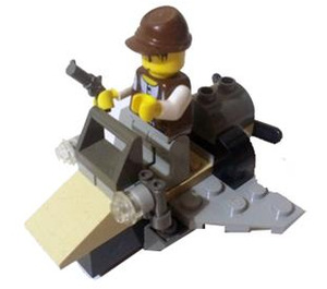 LEGO Mike's Dinohunter 1281