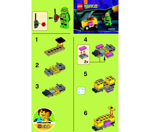 LEGO Mikey's Mini-Shellraiser Set 30271 Instructions