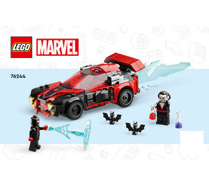 LEGO Miles Morales vs. Morbius 76244 Instructions