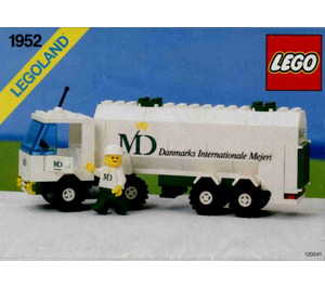 LEGO Milk Truck Set 1952 Instructions