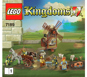 LEGO Mill Village Raid 7189 Instructions