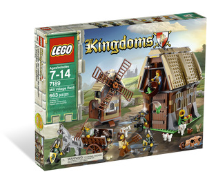 LEGO Mill Village Raid Set 7189 Packaging