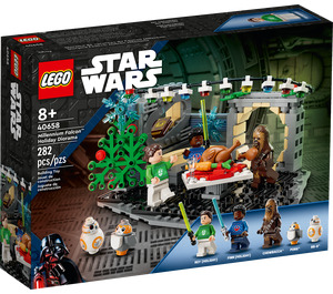 LEGO Millennium Falcon Holiday Diorama 40658 Packaging