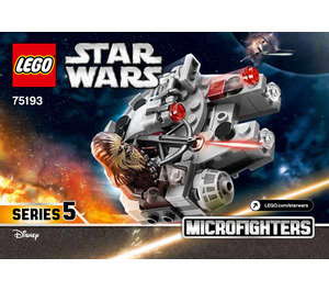 LEGO Millennium Falcon Microfighter 75193 Ohjeet