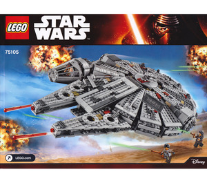 LEGO Millennium Falcon 75105 Anweisungen