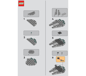 LEGO Millennium Falcon 912280 Instrucciones