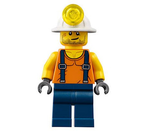 LEGO Mine Worker з Crooked Smile і Scar  Мініфігурка