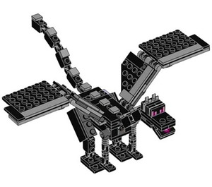 LEGO Minecraft Ender Draak - Vierkant Wings