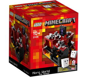 LEGO Minecraft Micro World: The Nether Set 21106 Packaging