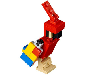 LEGO Minecraft parrot